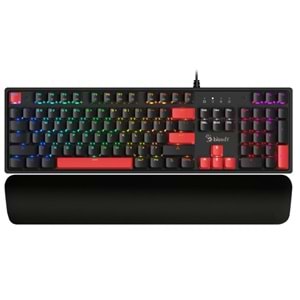 BLOODY S515R BİLEK DESTEKLİ RGB Q OYUNCU KLAVYESİ