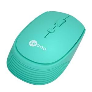 LECOO WS202 WİRELESS MOUSE TURKUAZ