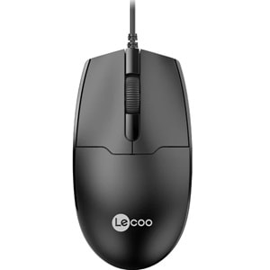 LECOO MS101 KABLOLU MOUSE SİYAH
