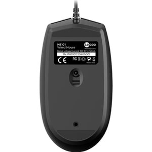 LECOO MS101 KABLOLU MOUSE SİYAH