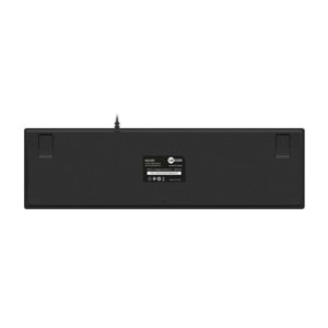 LECOO KG1101 KABLOLU RGB OYUNCU KLAVYESİ SİYAH