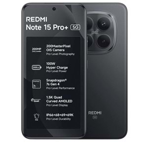 XİAOMİ REDMİ NOTE 15 PRO PLUS 12/512 GB BLACK