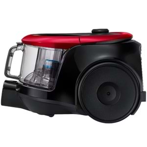 Samsung VC07M2110SR 700W Toz Torbasız Süpürge - 1.5L Hazne, Anti-Tangle Türbin, Kırmızı/Siyah