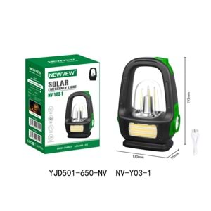NEWVEW NV-Y03-1 SOLAR GÜNEŞ ENERJİLİ ACİL DURUM IŞIĞI