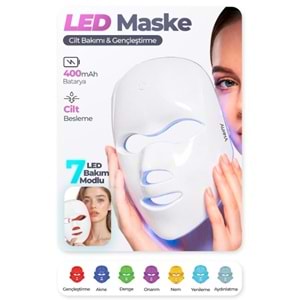 AUHMA AHB-08 LED IŞIKLI YÜZ MAZKESİ VE CİLT BAKIM
