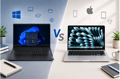 MacBook mu Windows Laptop mu? Öğrenciler İçin Hangisi Daha Mantıklı?