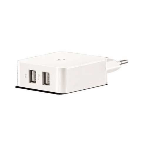 2SCS21B-UK SMARTCHARGER DUO CHARGER 2.4A KABLOSUZ TTEC
