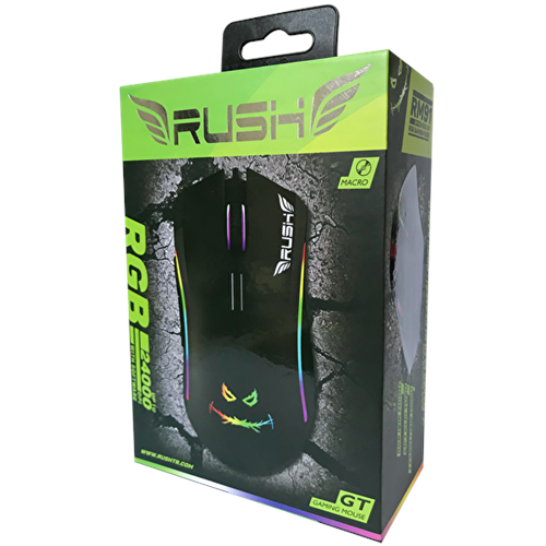 RUSH RM91 KBL.OYUNCU MOUSE 24000DPİ,RGB,7D