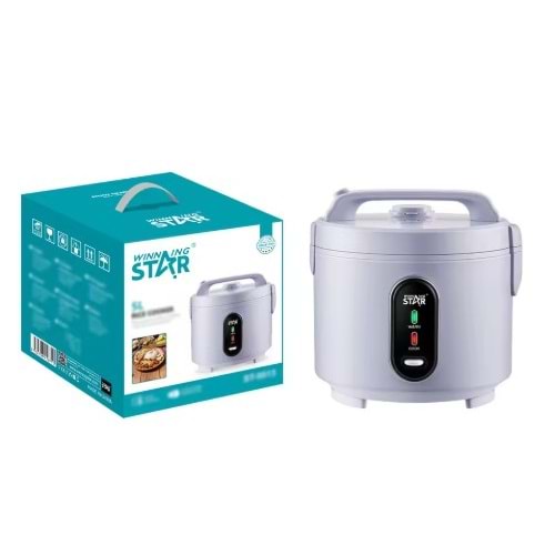 WİNNİNG STAR ST-9513 RİCE COOKER 5LT PİLAV PİŞİRME MAKİNESİ