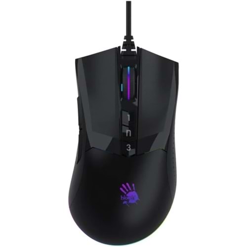BLOODY W90 MAX 10K CPİ OPTİK RGB GAMİNG MOUSE SİYAH