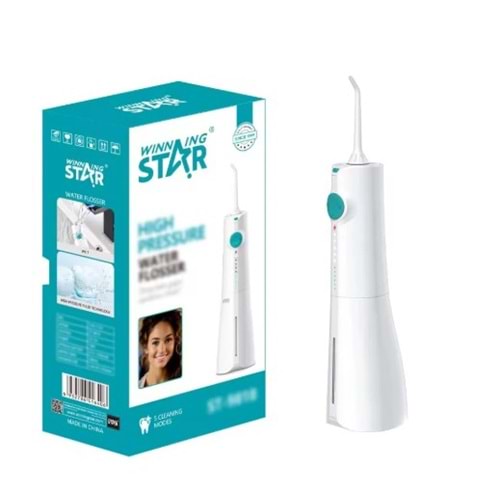 WİNNİNG STAR WATER FLOSSER DİŞ SAĞLIĞI TAZİKLİ YIKAMA CİHAZI ST-9818