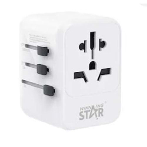 WİNNİNG STAR ST-1009U UNİVERSAL ÇOKLU ADAPTÖR
