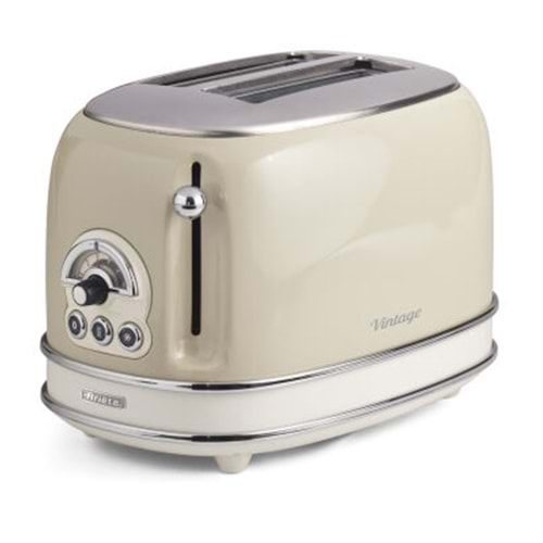 ARİETE 0155 VİNTAGE EKMEK KIZARTMA MAKİNESİ TOASTER BEİGE RENK (BEJ)