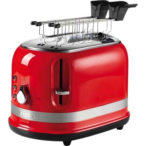 ARİETE MODERNA EKMEK KIZARTMA MAKİNESİ 0149 KIRMIZI RENK