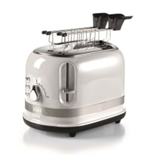 ARİETE MODERNA EKMEK KIZARTMA MAKİNESİ 0149 BEYAZ RENK