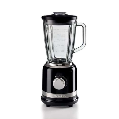 ARİETE MODERNA CAM BLENDER SİYAH 0585