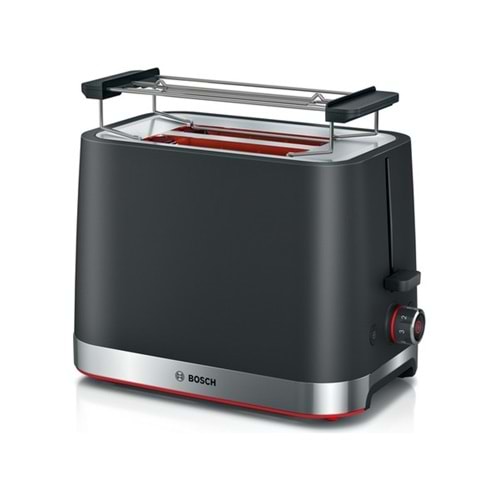 BOSCH TAT4M223 MYMOMENT 2 GÖZLÜ EKMEK KIZARTMA MAKİNESİ SİYAH