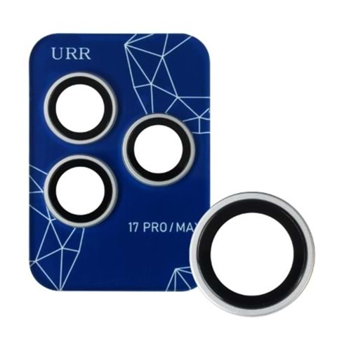 URR SAPPHİRE LENS KORUYUCU İPHONE 17 PRO MAX GÜMÜŞ