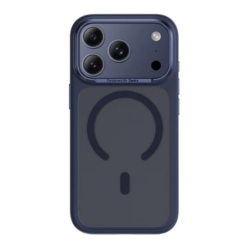 BENKS MİST KILIF İPHONE 17 PRO MAX MAVİ