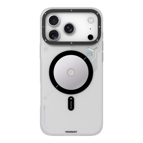 YOUNGKİT SANDER KILIF İPHONE 17 PRO MAX GRİ
