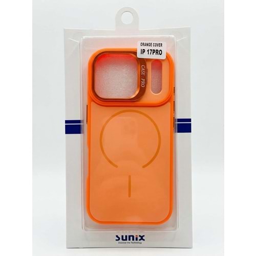 SUNİX ORANGE KILIF İPHONE 17 PRO TURUNCU