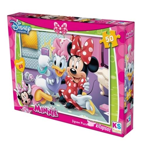 KS GAMES MİNNİE MOUSE PUZZLE 50 PARÇA