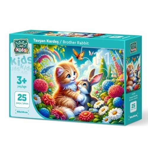 ART TAVŞAN KARDEŞ PUZZLE 25 PARÇA