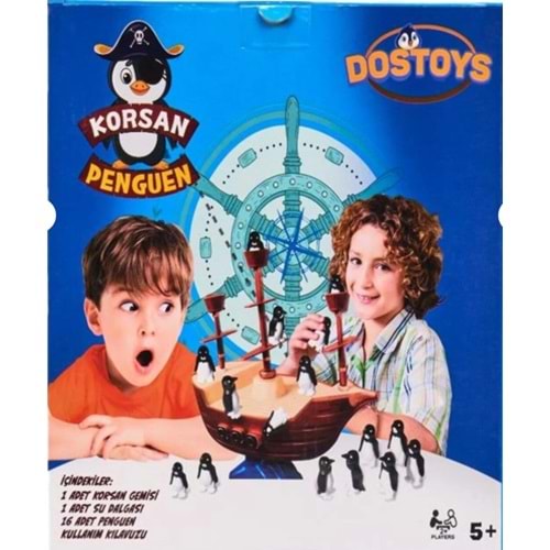 DOSTOYS KORSAN PENGUEN KUTU OYUNU