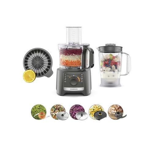 KENWOOD FDP31.270GY MULTİPRO MUTFAK ROBOTU GRİ