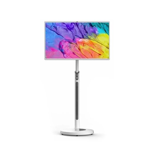 CRONY TX32-1 32 İnç Tekerlekli Taşınabilir Mobil Ekran – Dokunmatik 1080p, Dahili Batarya ve Hoparlör, Bluetooth, USB-C ve HDMI Bağlantı
