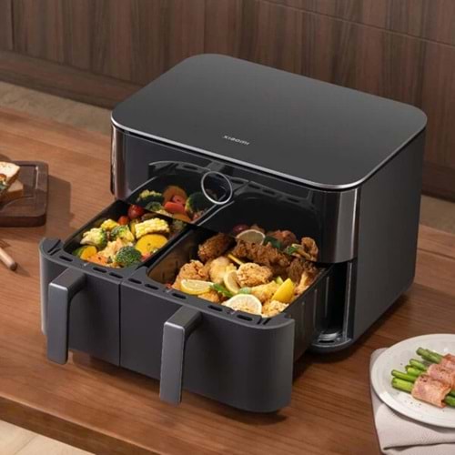 Xiaomi Çift Bölmeli Airfryer 10L Siyah