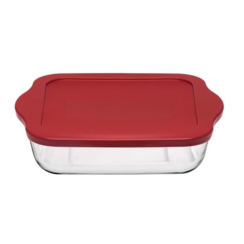 Paşabahçe Borcam 280x280 mm Kapaklı Kare Fırın Tepsisi 59024
