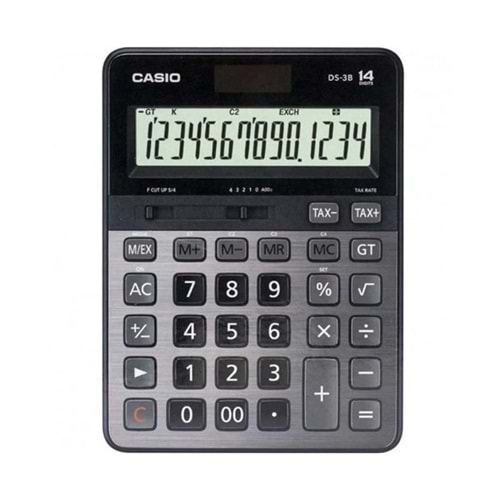 CASIO DS-3B PROFESYONEL MASAÜSTÜ HESAP MAKİNESİ 14 HANELİ