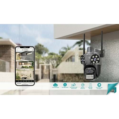 SABRON A35 DUAL-LENS IP CAMERA DIŞ MEKAN