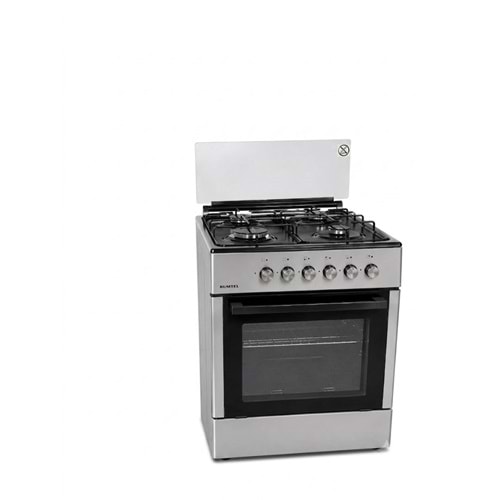KUMTEL LG-GG40F SOLO OCAK -GAZLI FIRIN INOX