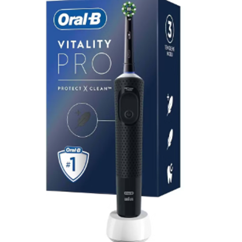 BRAUN ORAL-B VİTALİTY PRO ŞARJLI ELEKTRİKLİ DİŞ FIRÇASI - SİYAH