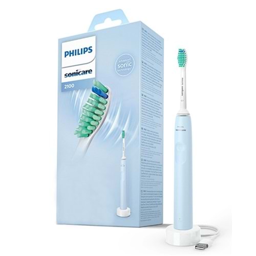 PHILIPS SONICARE 2100 SERIES SONIC ELEKTRİKLİ MAVİ DİŞ FIRÇASI HX3651/12
