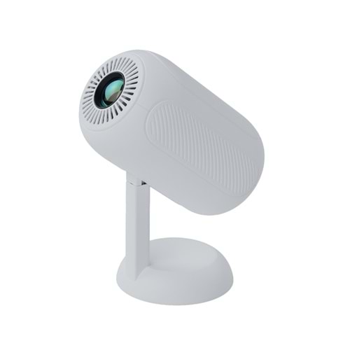 Green Lion Venus 4K Taşınabilir Mini Projeksiyon Cihazı - Beyaz GNVE4KPROJWH