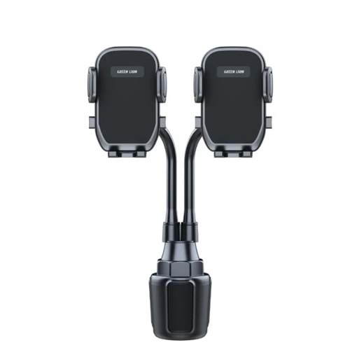 Green Lion Dual Drive Araç İçi Telefon Tutucu - Siyah GNDUDCRHLDBK