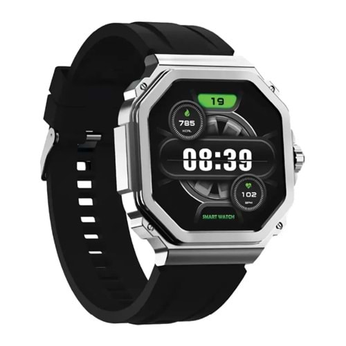PORODO FITPLUSE PRO AMOLED 1.43 INCH AKILLI SAAT GÜMÜŞ - PDLFST170SL