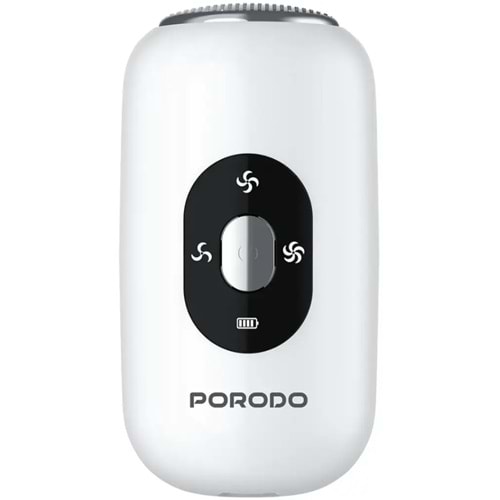 PORODO ÇİFT BAŞLIKLI ELEKTRİKLİ TOPUK TÖRPÜSÜ BEYAZ - PDLFST1087WH