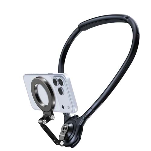 PORODO STANCE MAGSAFE BOYUN TELEFON TUTUCU SİYAH - PDG03JBK