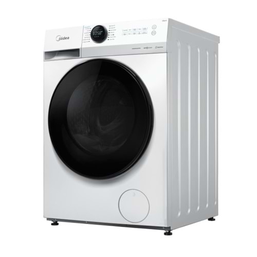 MIDEA MF200W80WB/W-HR ÇAMAŞIR MAKİNESİ 8KG BEYAZ-SİYAH