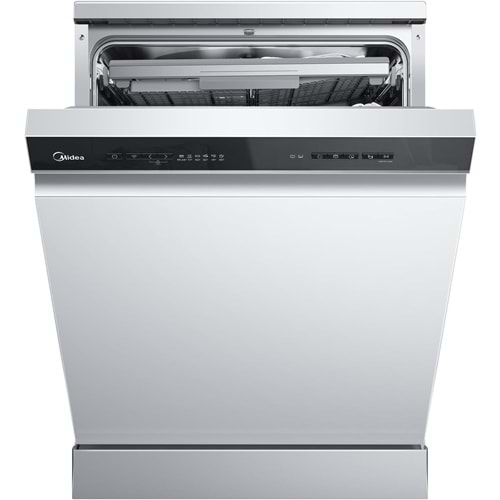 MIDEA SF 7.60NW14B BULAŞIK MAKİNESİ 60CM 8 PROGRAM BEYAZ