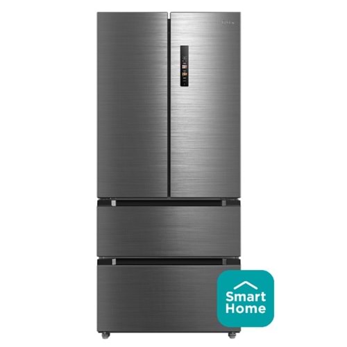 MIDEA MDRF692FIE46 BUZDOLABI ALTTAN DONDURUCULU 516LT INOX