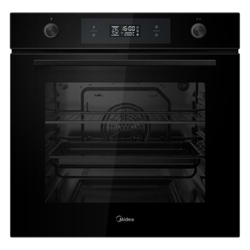 MIDEA MBON5M90E6-BK ÇOK FONKSİYONLU ANKASTRE FIRIN 70LTSİYAH