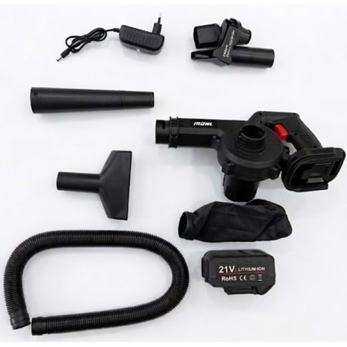 2658098 21V AKÜLÜ ŞARJLI HAVA ÜFLEME VE KÖRÜK MAKİNESİ (BLOWER)