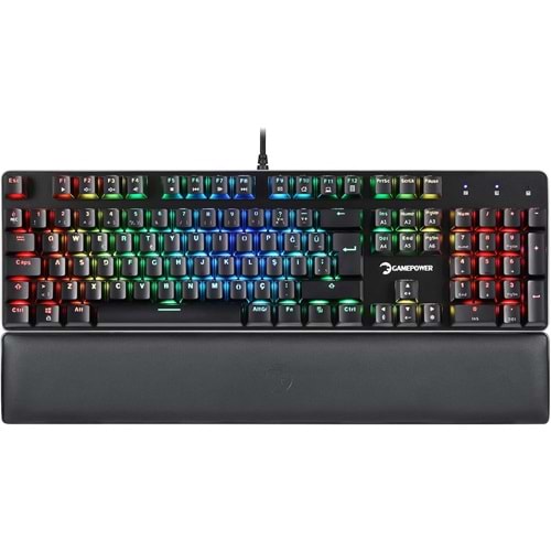 GAMEPOWER OGRE RGB MEKANİK TÜRKÇE KLAVYE MAVİ SWİTCH