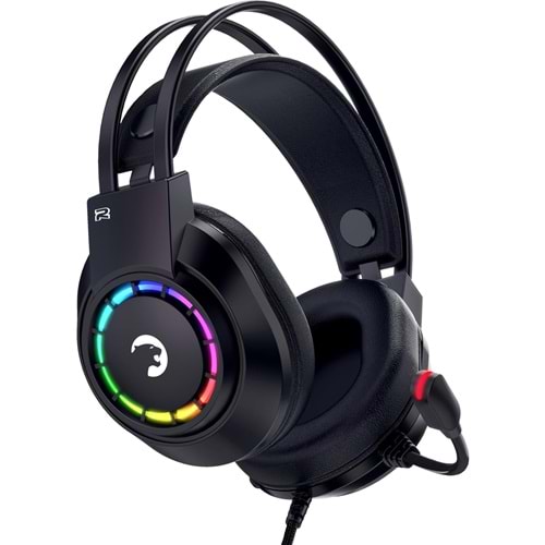 GAMEPOWER VOLDON 7.1 SURROUND RAINBOW GAMING OYUNCU KULAKLIĞI - SİYAH