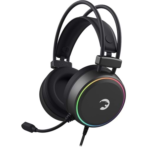 GAMEPOWER JIN 7.1 SURROUND RGB AYDINLATMALI GAMING OYUNCU KULAKLIĞI - SİYAH